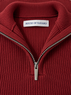 Maroon Zip Pull Over