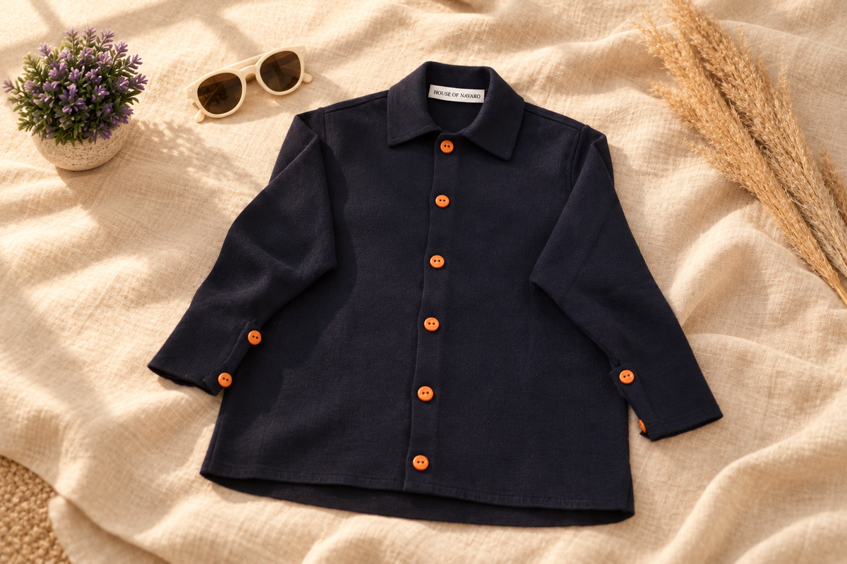 Navy Blue Shacket